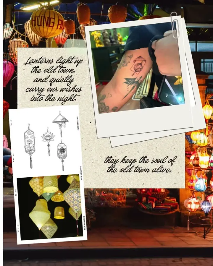 Hoi An Lantern Tattoo Meaning: A Vietnam Trip Keepsake