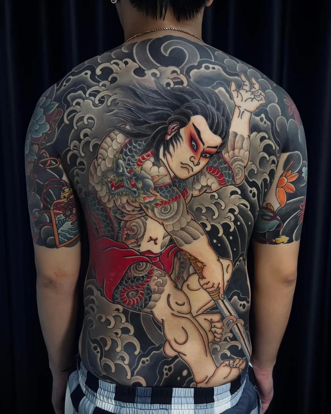 Japanese Wave Tattoo Meaning: Hokusai's Great Wave and Irezumi Water