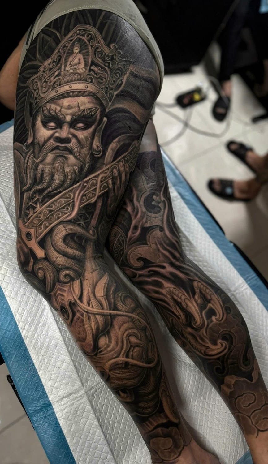 Tattoo work by Finn