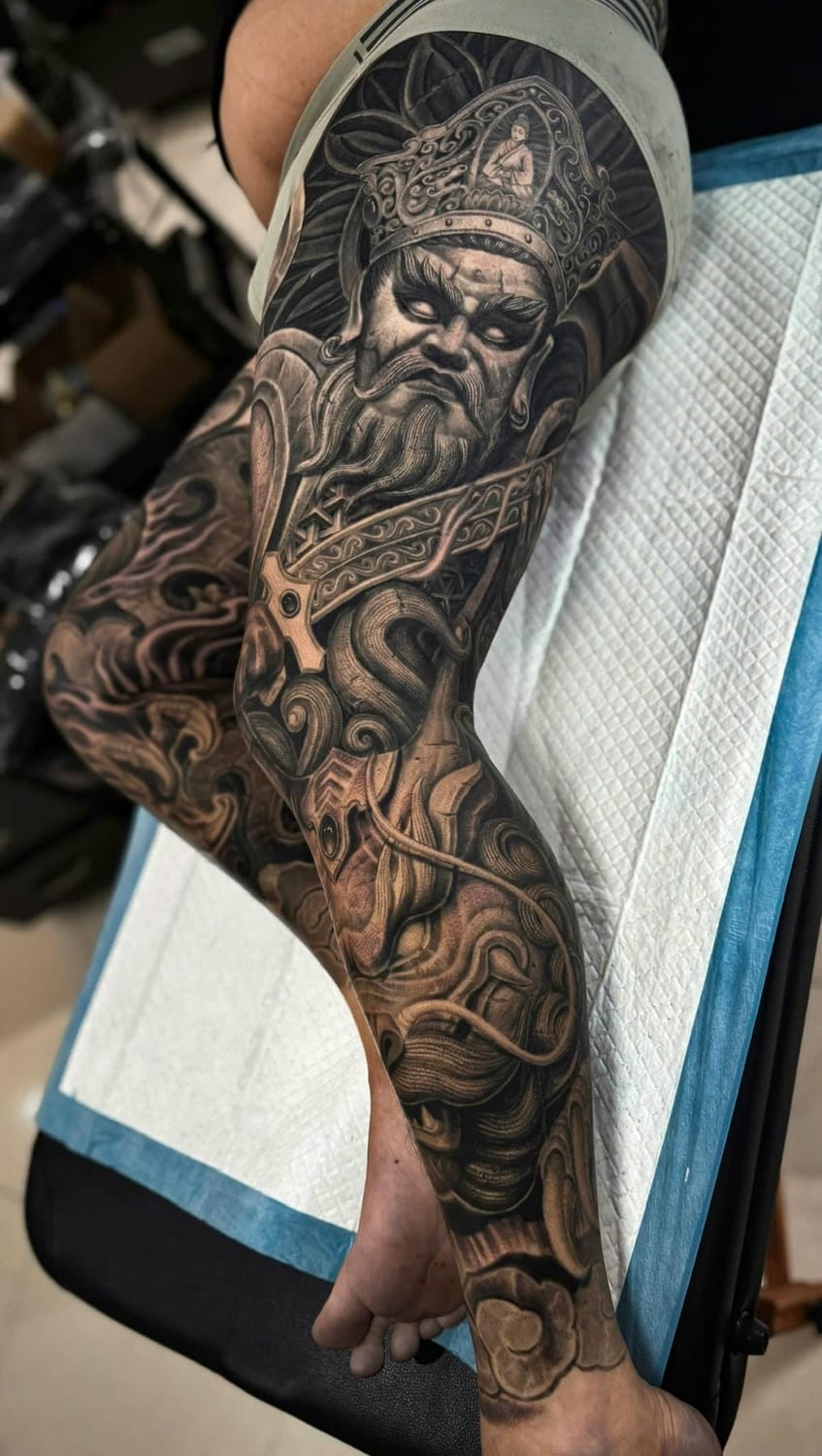 Tattoo work by Finn