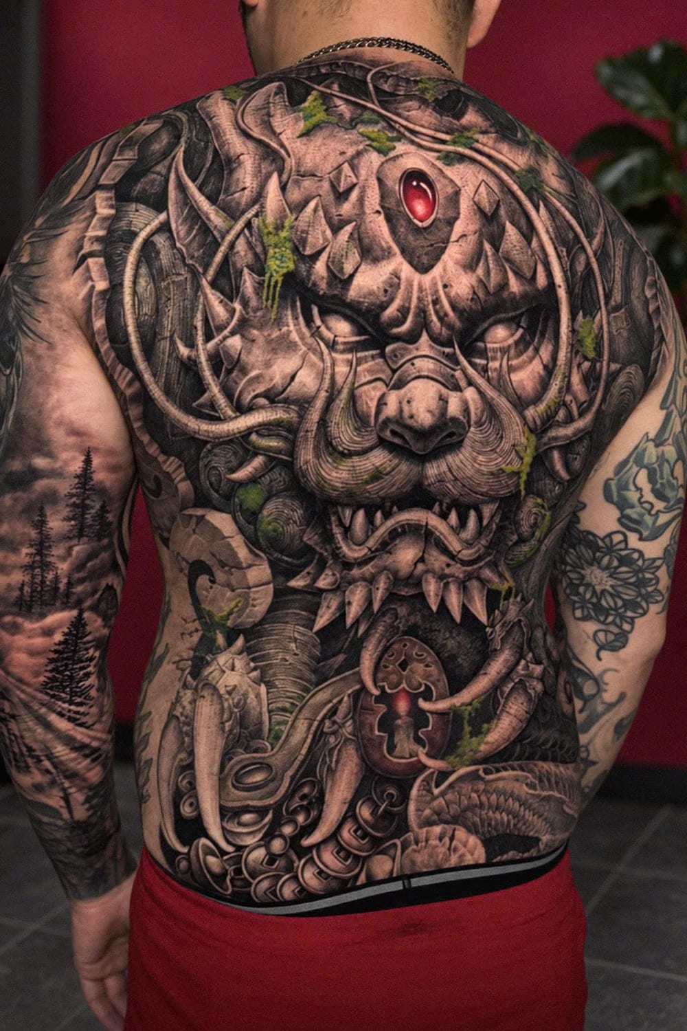 Tattoo work by Finn