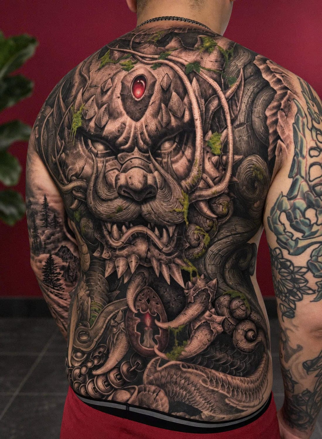 Tattoo work by Finn