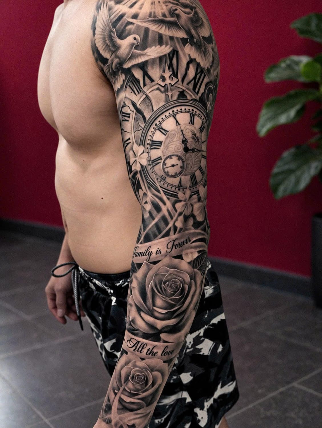 Tattoo work by Finn