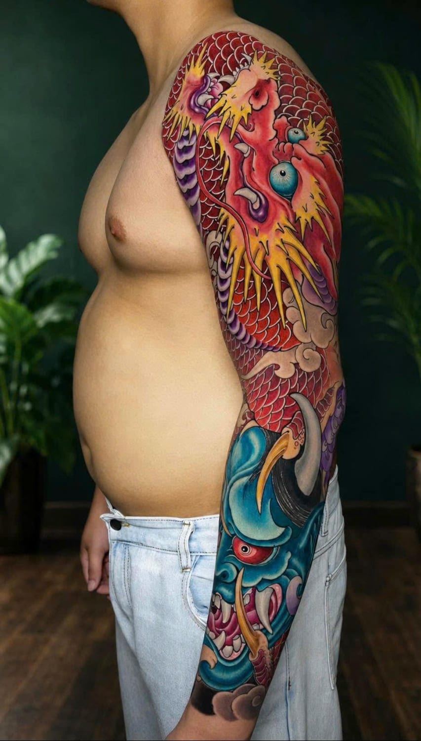 Tattoo work by Kane