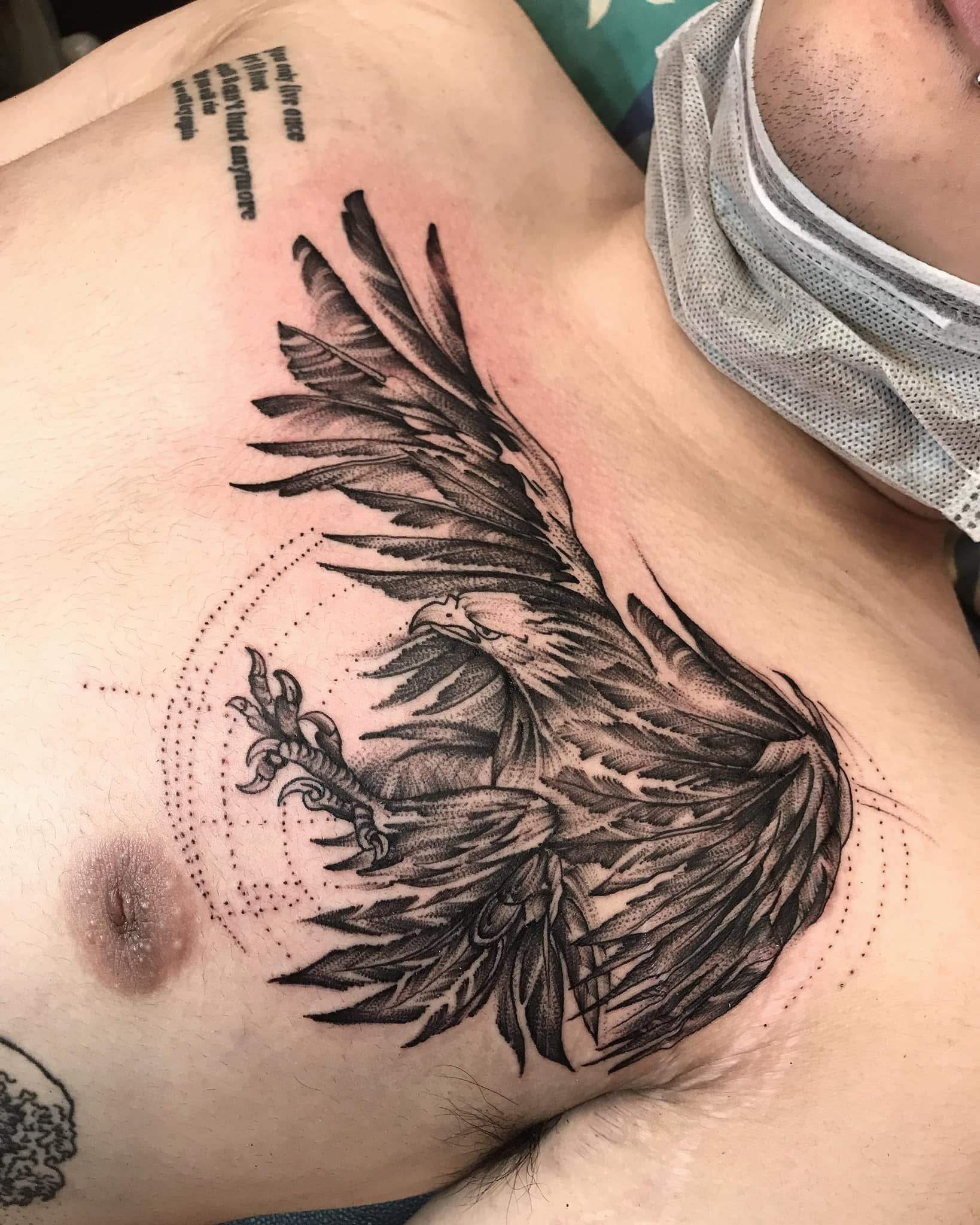 Tattoo work by Lam
