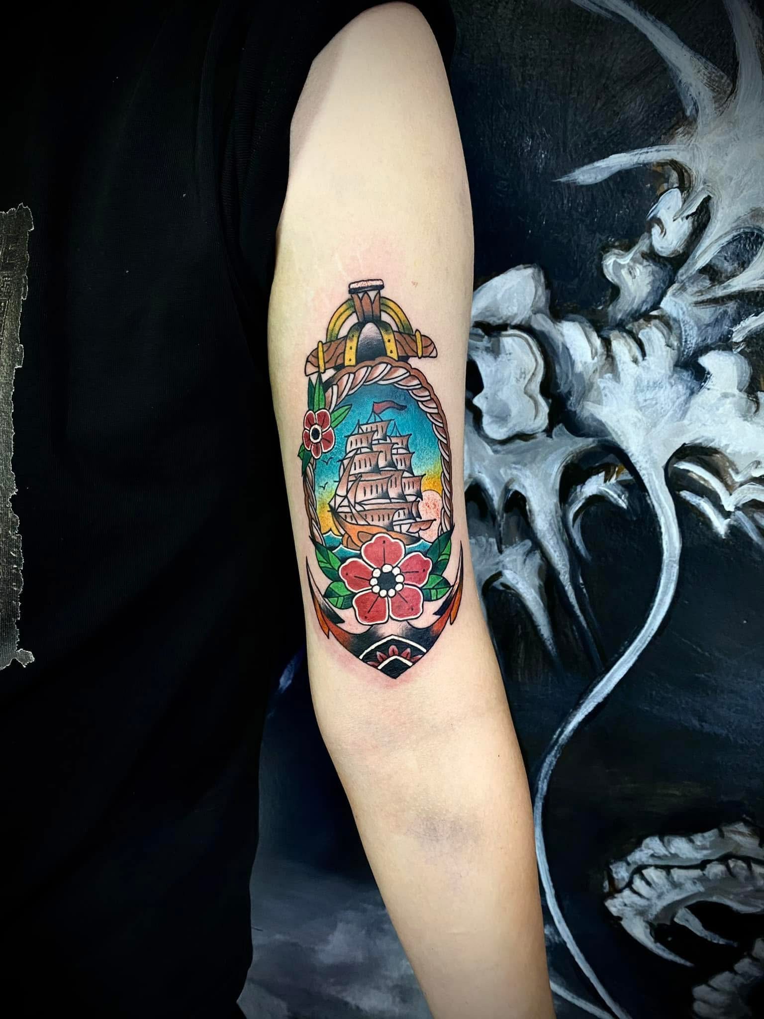 Tattoo work by Lam
