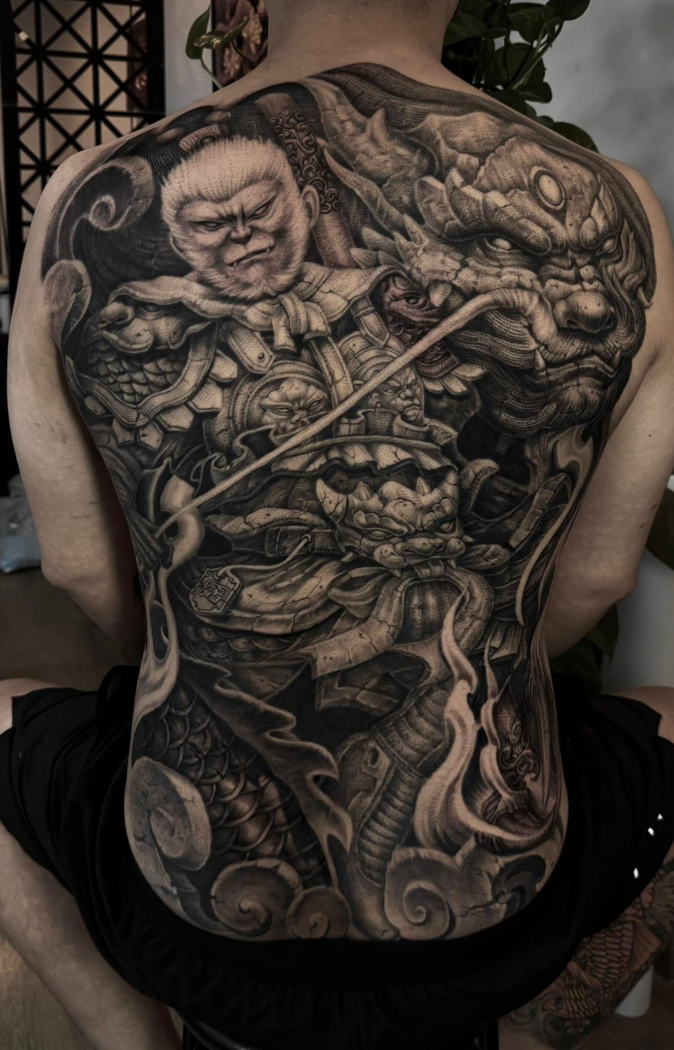 Tattoo work by Linker