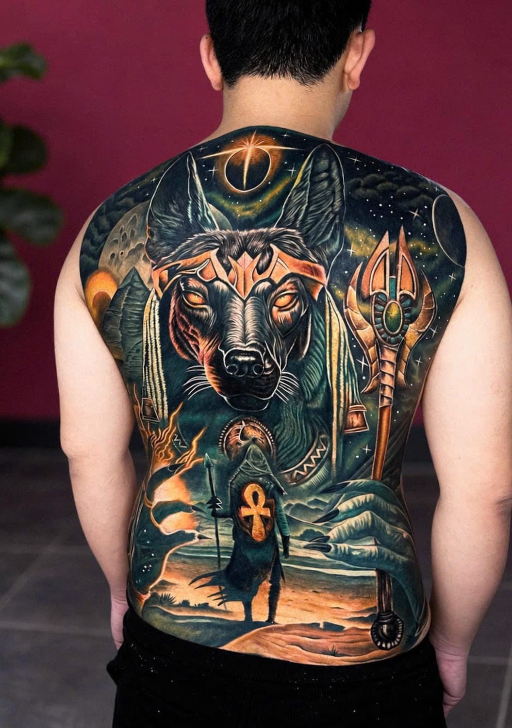 Tattoo work by Linker