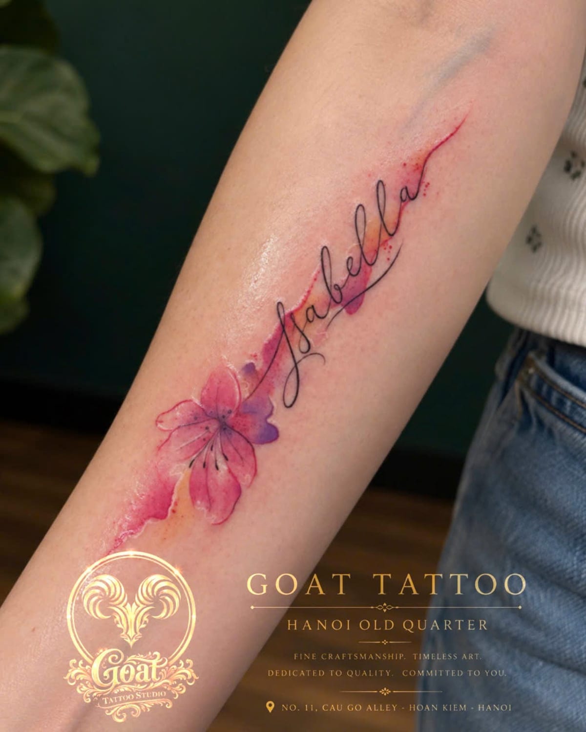 Tattoo work by Linker