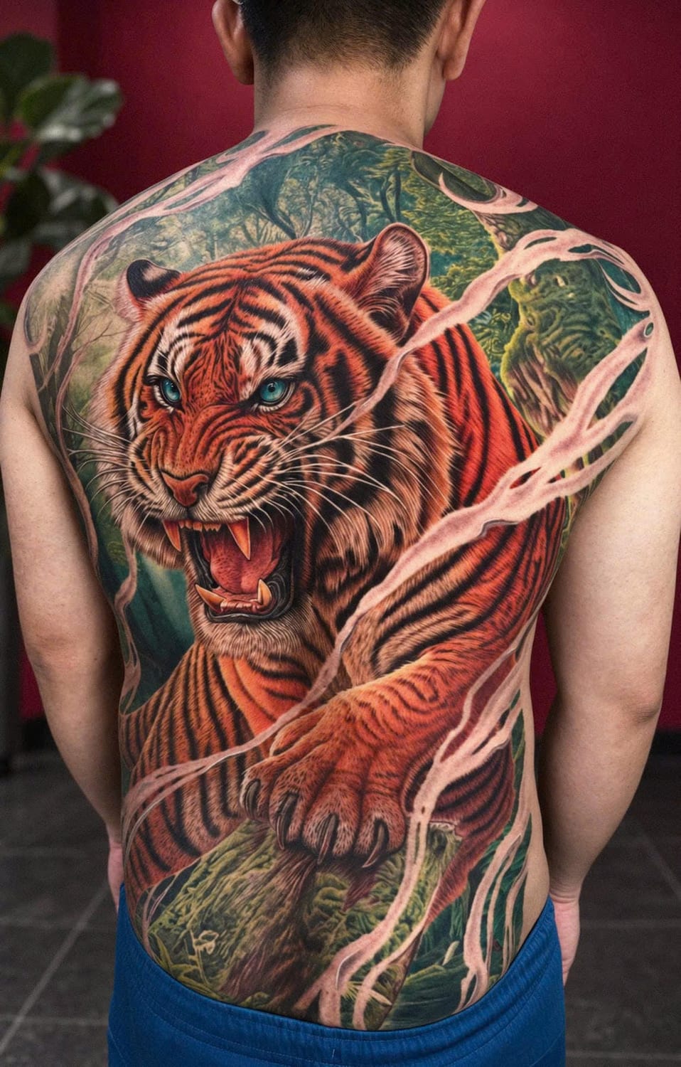Tattoo work by Linker