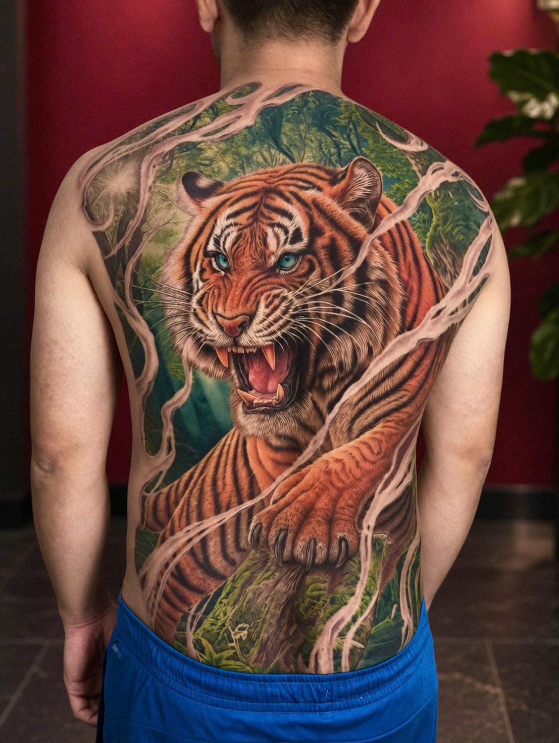 Tattoo work by Linker