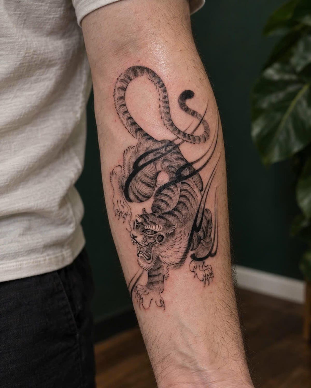 Tattoo work by Linker