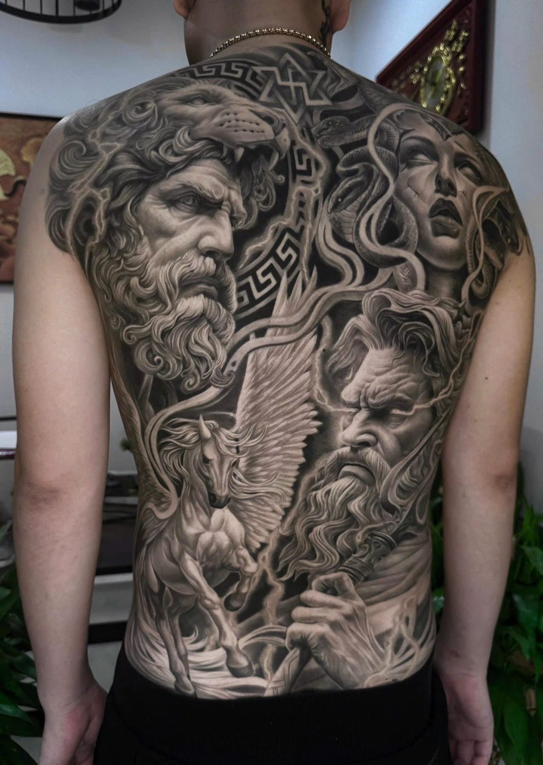 Tattoo work by Linker