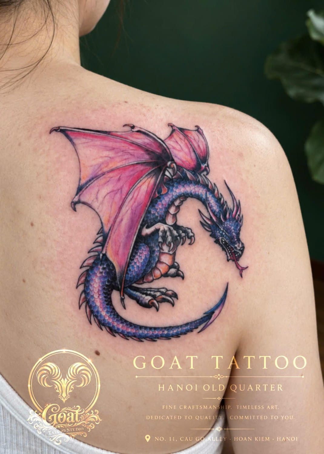 Tattoo work by Linker