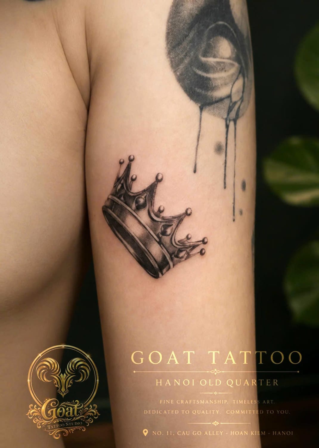 Tattoo work by Linker