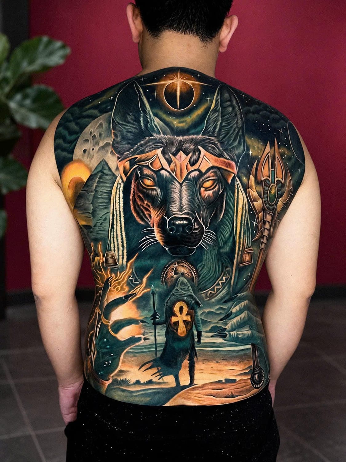 Tattoo work by Linker