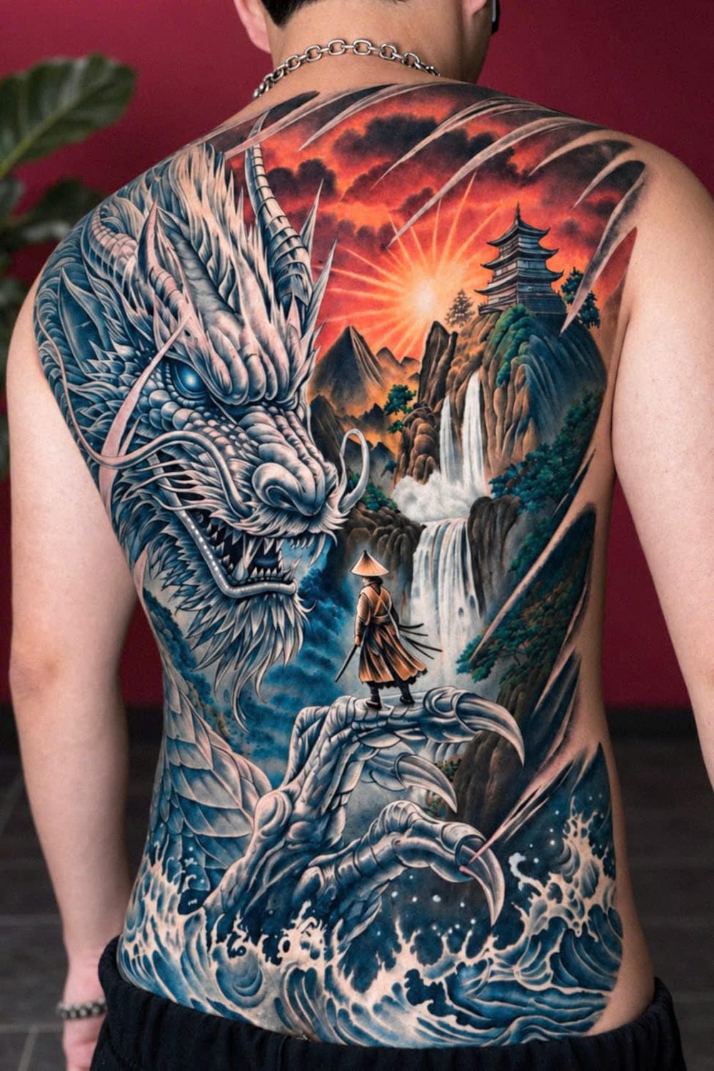 Tattoo work by Linker