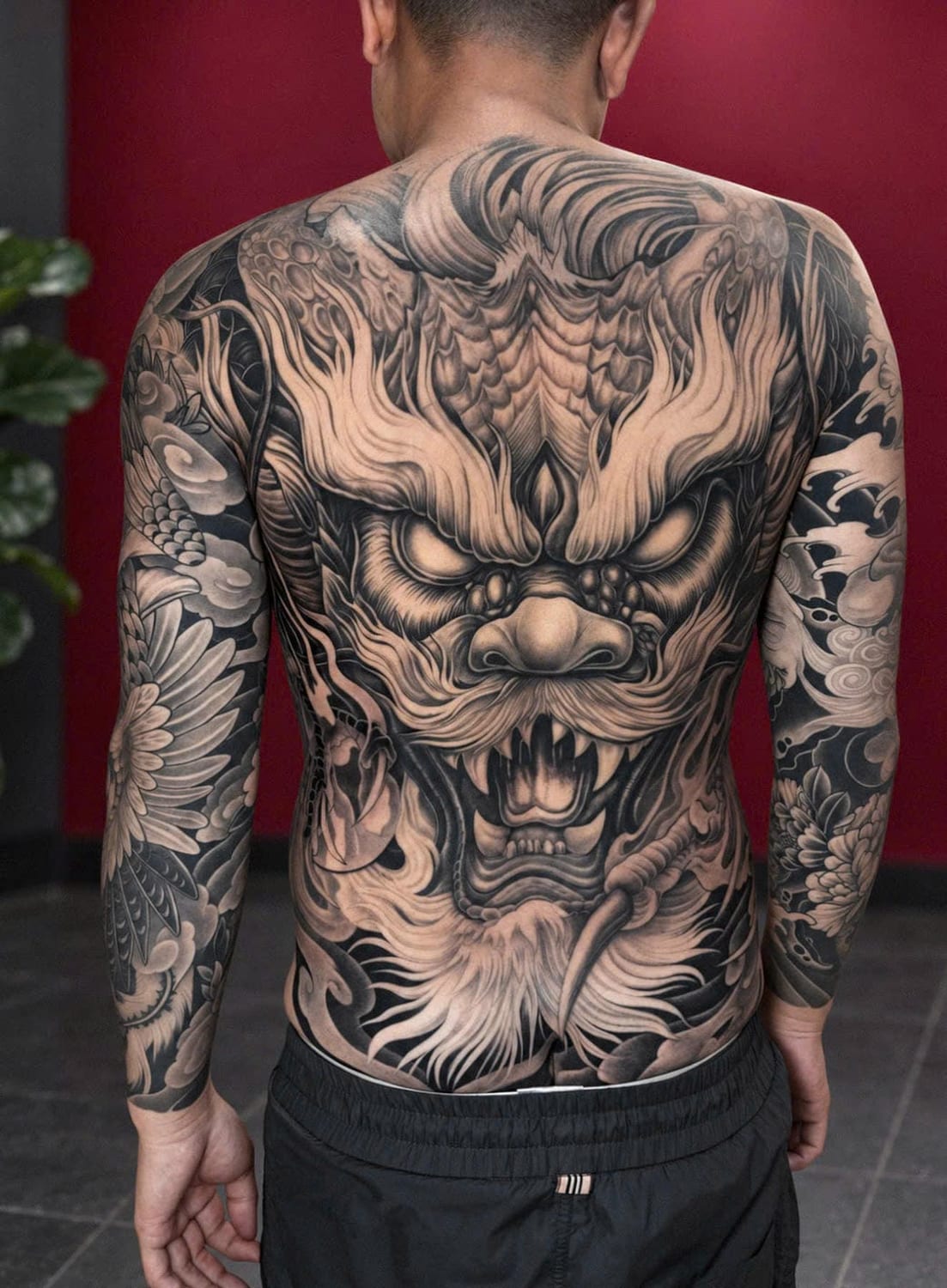 Tattoo work by Linker