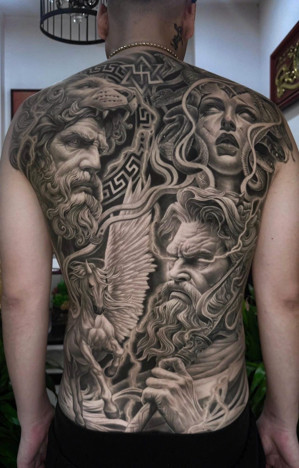 Tattoo work by Linker