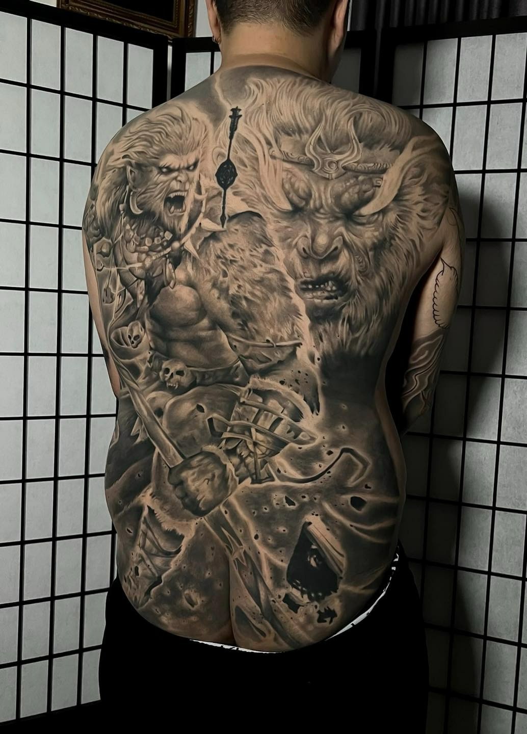 Tattoo work by Tien