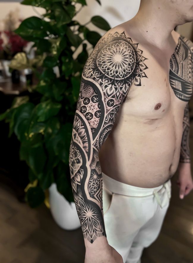Tattoo work at GOAT Tattoo Studio