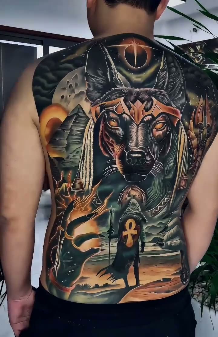 Anubis Tattoo Meaning: Guardian of the Dead, Not a God of Evil