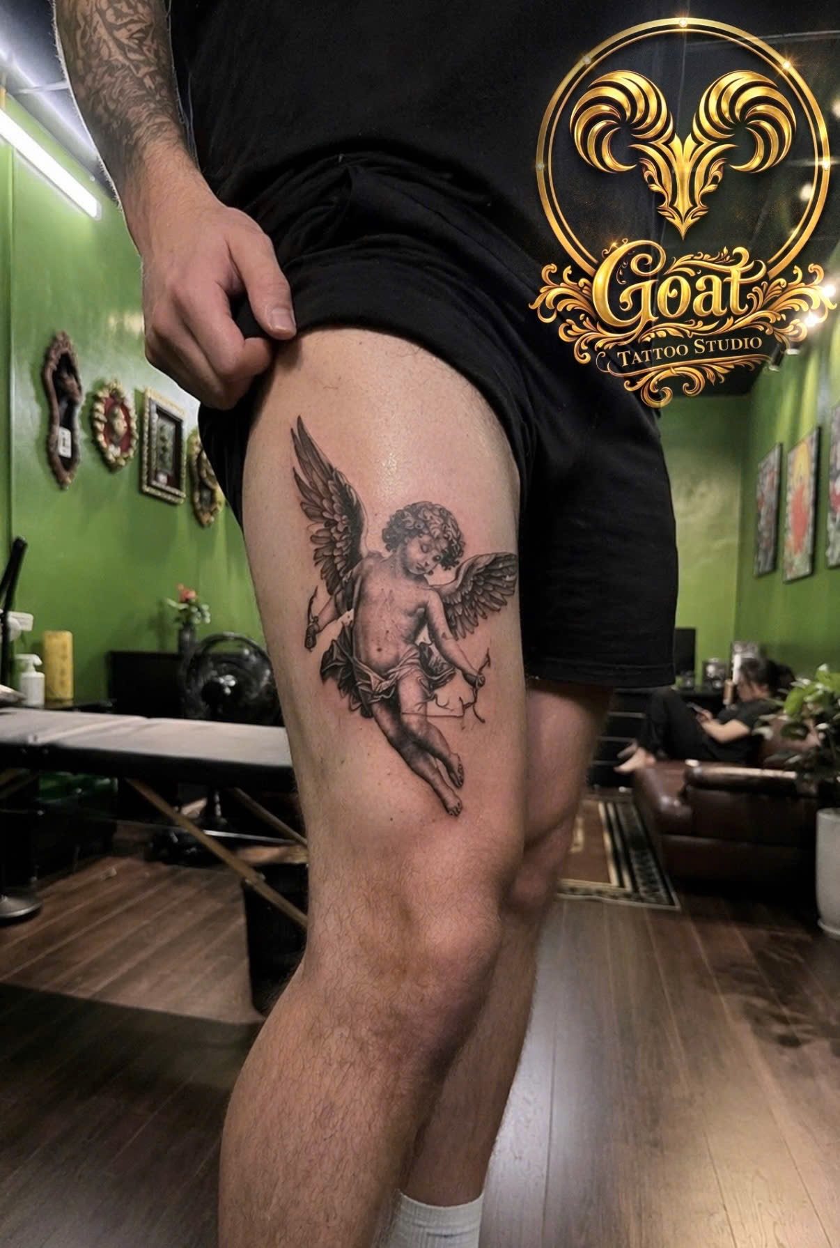 Cupid and Cherub Tattoo Meaning: Love, Arrows and Innocence