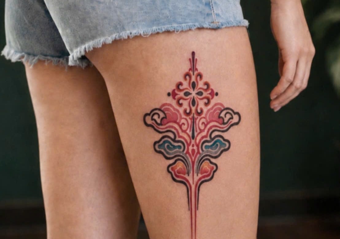 Cloud Tattoo Meaning: Auspicious Clouds, Dragons and Heaven