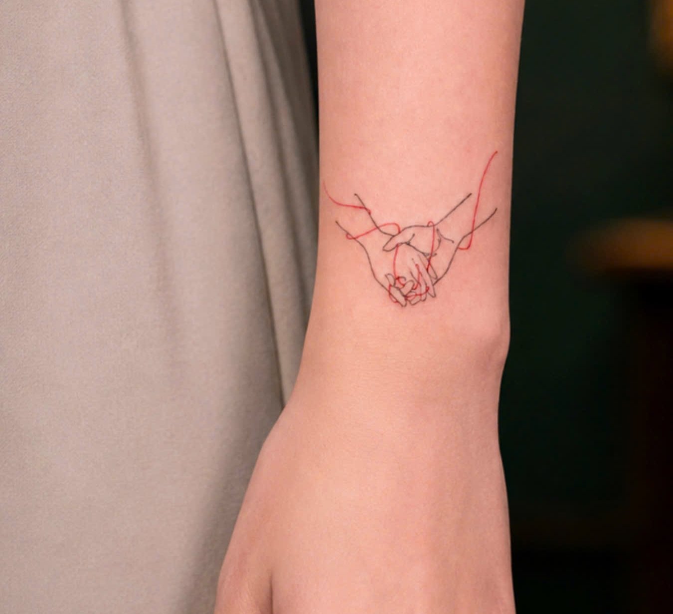 Red String of Fate Tattoo Meaning: The Thread That Ties Two People