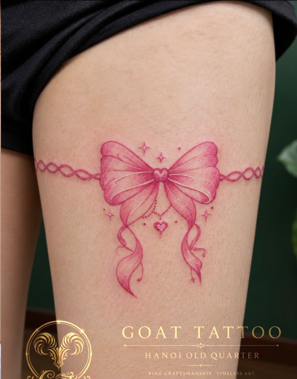 Bow Tattoo Meaning: Ribbons, Femininity, Bonds and Garter Bows