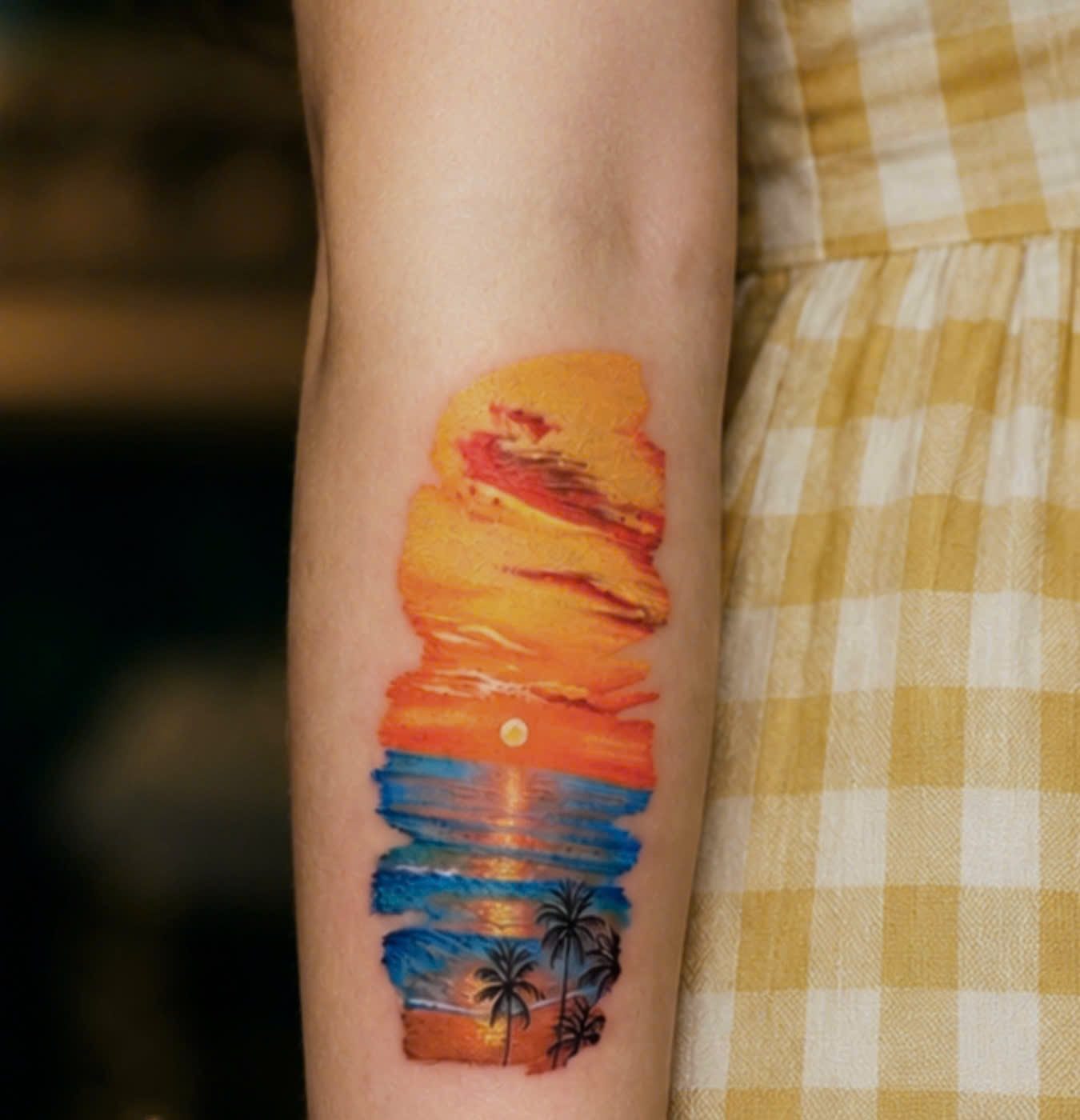 Palm Tree Tattoo Meaning: Paradise, Resilience and Victory